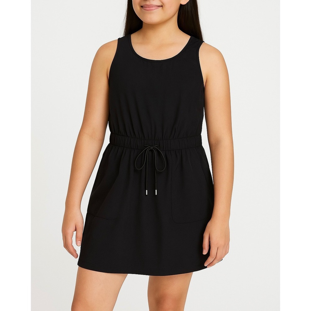 Xersion Girls' Active Dress – Size L (14) – Black – NWT